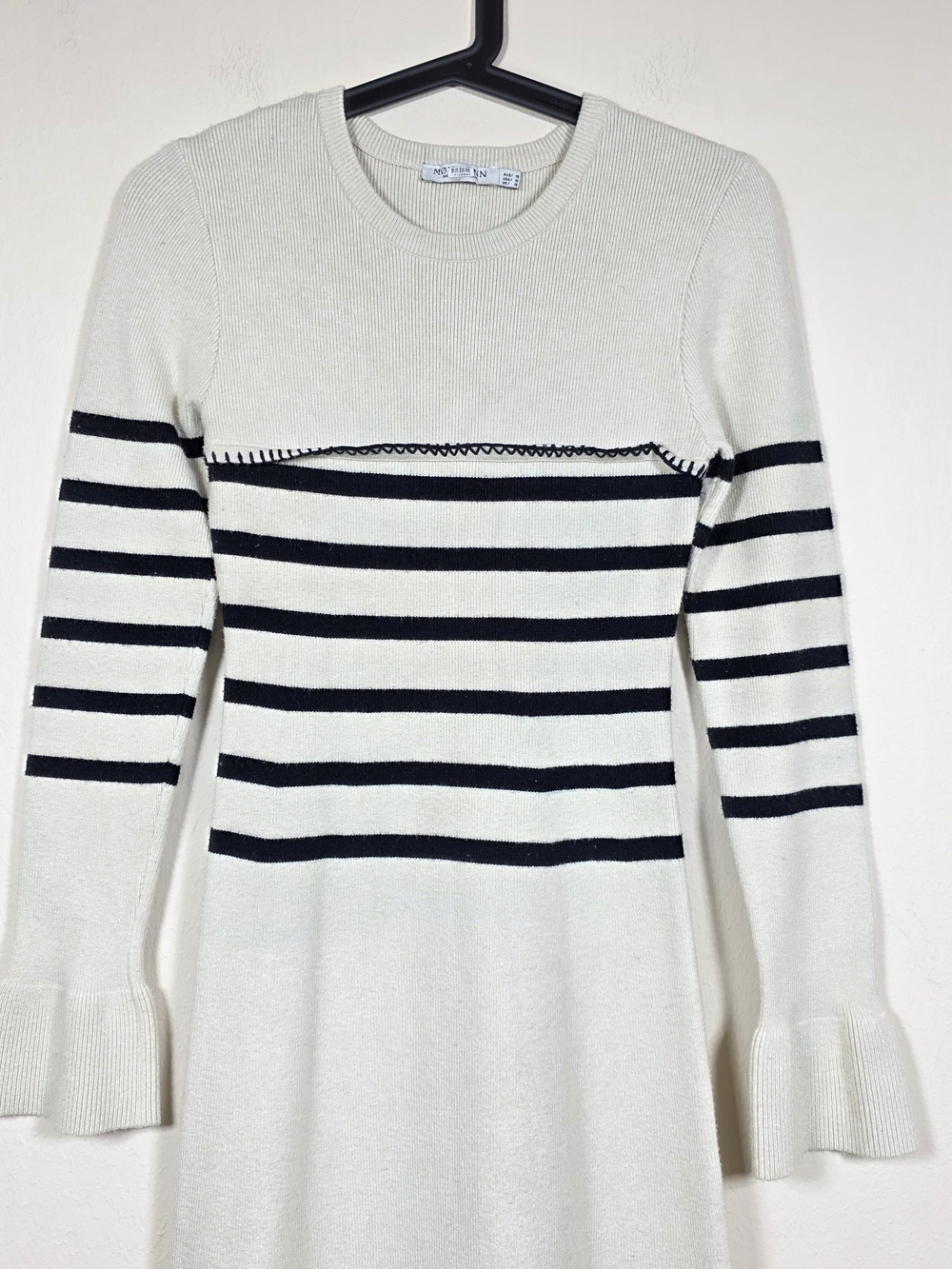 MON RENN RHYTHM STRIPE MIX DRESS SIZE M MSRP $219 - Picture 6 of 12